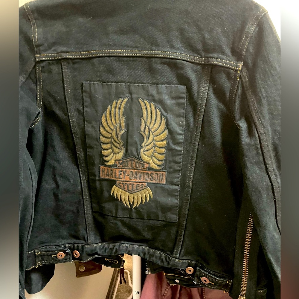 Women’s small Harley Davidson Jean jacket